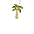 Coconut Palm Charm Bag